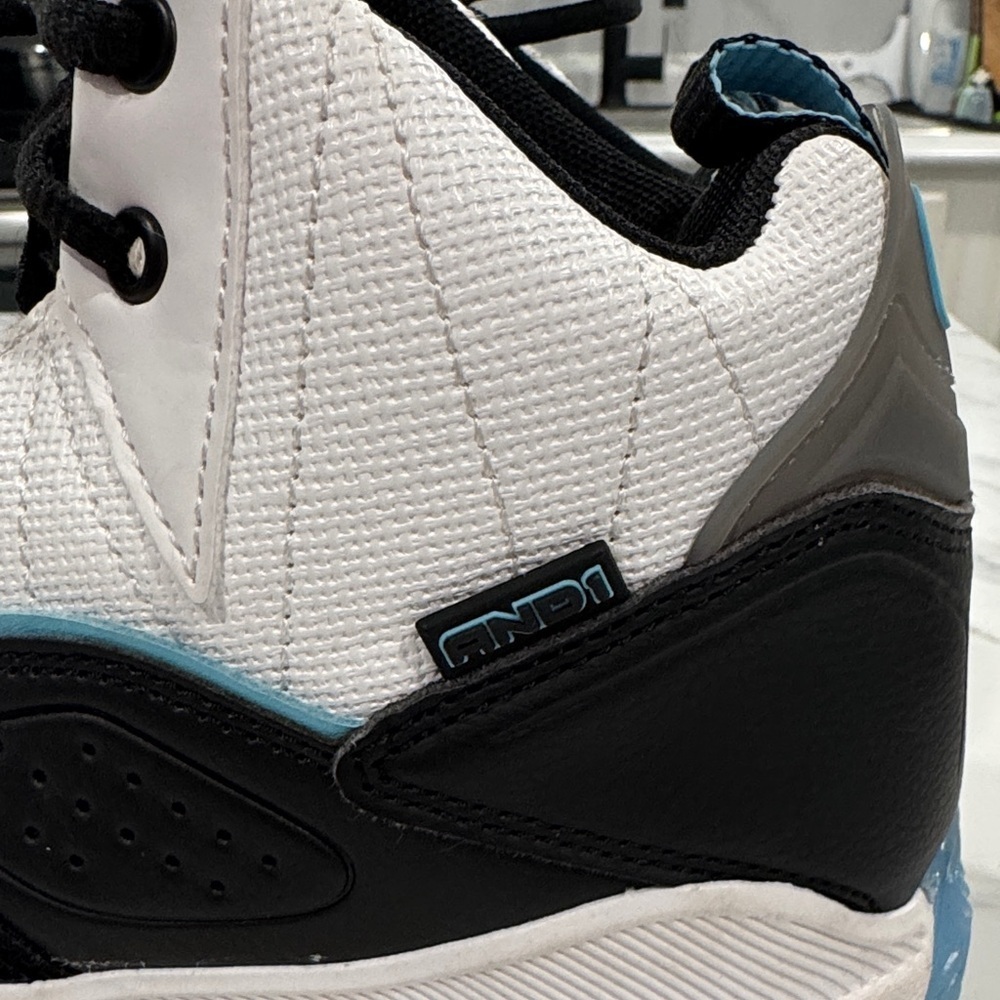 AND1 Kids Sneakers - Black, White, Blue - Picture 7 of 7